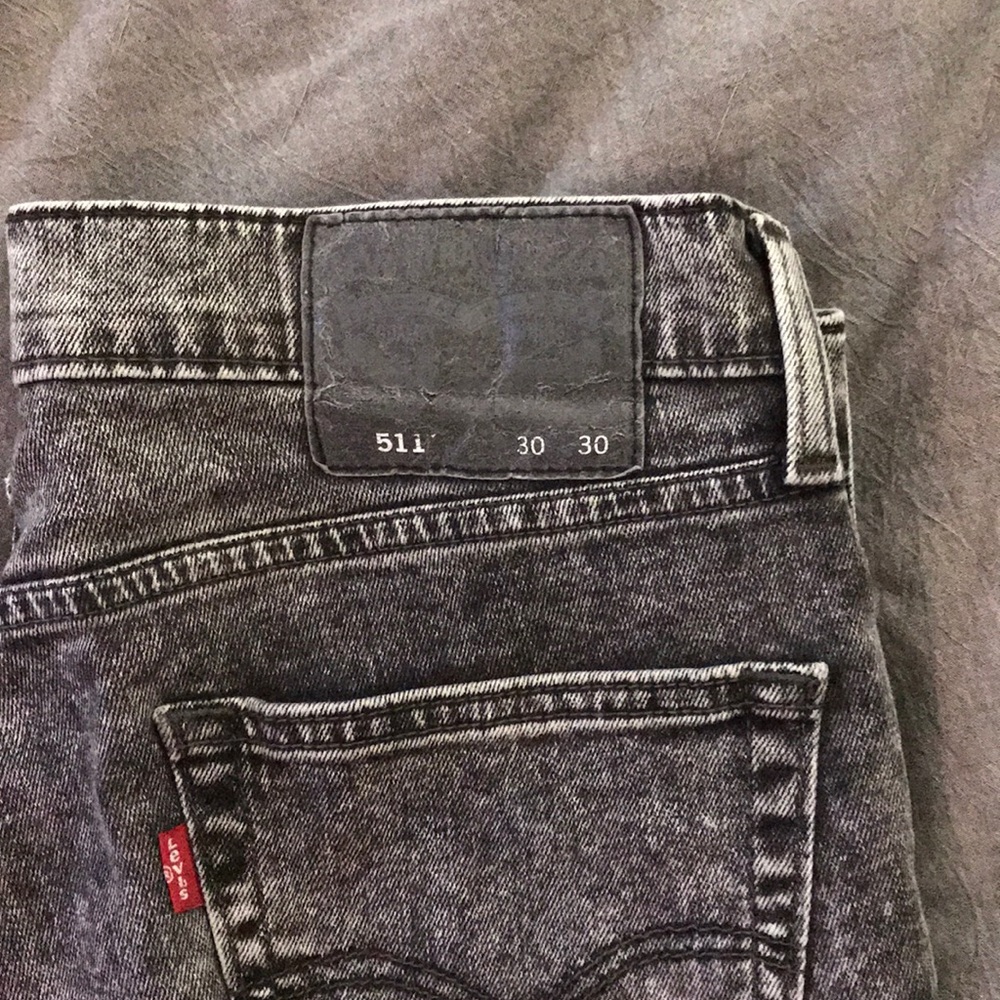 Vintage Levi 511 cutoff denim shorts